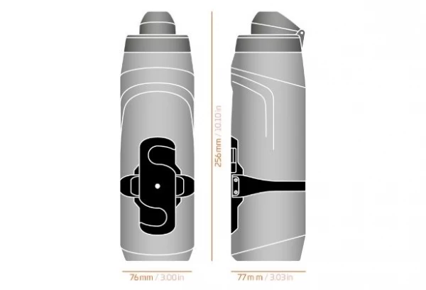 Bidon Fidlock Twist 800 Ml Noir + Fixation Bike Base 3 Bidon Fidlock Twist 800 Ml Noir + Fixation Bike Base – Image 3