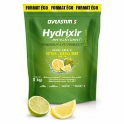 Boisson Énergétique Overstims Hydrixir Antioxydant Citron - Citron Vert 3Kg