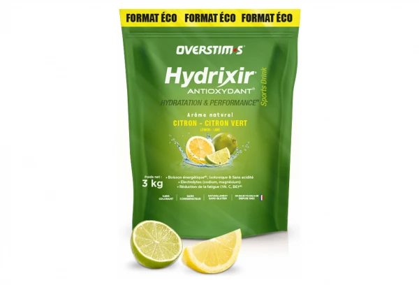 Boisson Énergétique Overstims Hydrixir Antioxydant Citron - Citron Vert 3Kg 1 Boisson Énergétique Overstims Hydrixir Antioxydant Citron - Citron Vert 3Kg