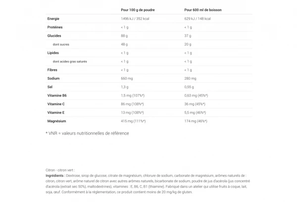 Boisson Énergétique Overstims Hydrixir Antioxydant Citron - Citron Vert 3Kg 3 Boisson Énergétique Overstims Hydrixir Antioxydant Citron - Citron Vert 3Kg – Image 3