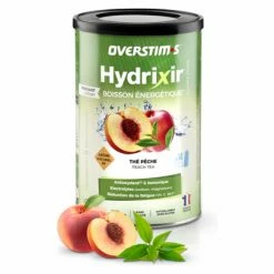 Boisson Énergétique Overstims Hydrixir Antioxydant Thé Pêche 600g
