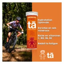 Tā Energy 12 Pastilles électrolytes TA Energy Hydratation Tabs Tropical -Accessoires, Nutrition & Soins du Corps Gravel Soldes unnamed file 502