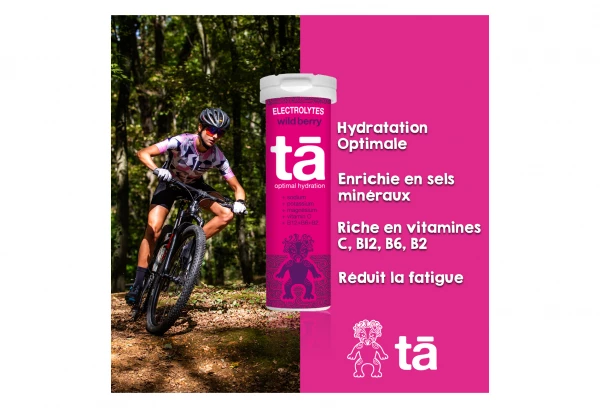 Tā Energy 12 Pastilles électrolytes TA Energy Hydratation Tabs Fruits Rouges 4 Tā Energy 12 Pastilles électrolytes TA Energy Hydratation Tabs Fruits Rouges – Image 4
