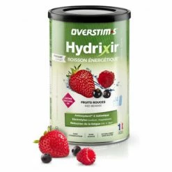 Boisson Énergétique Overstims Hydrixir Antioxydant Fruits Rouges 600 G