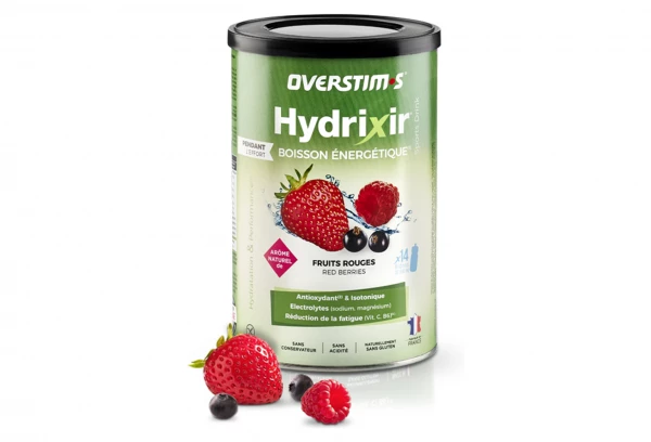 Boisson Énergétique Overstims Hydrixir Antioxydant Fruits Rouges 600 G 1 Boisson Énergétique Overstims Hydrixir Antioxydant Fruits Rouges 600 G