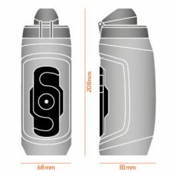 Bidon Fidlock Twist Simple 590ml + Connecteur De Bouteille Noir -Accessoires, Nutrition & Soins du Corps Gravel Soldes unnamed file 549