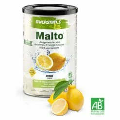 Boisson Énergétique Overstims Malto BIO Citron 450g
