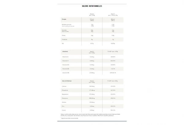 3 Barres énergétiques Bio Baouw Cacao-Noisette-Vanille 25g 3 3 Barres énergétiques Bio Baouw Cacao-Noisette-Vanille 25g – Image 3