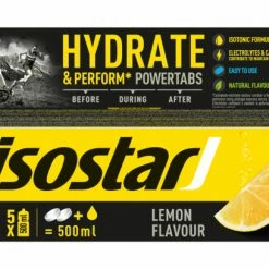 Pastilles Effervescentes Isostar Power Tabs Citron