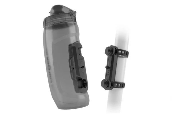 Kit Porte-bidon + Bidon Magnétique Fidlock Twist 590ml + Base Unique Noir 1 Kit Porte-bidon + Bidon Magnétique Fidlock Twist 590ml + Base Unique Noir