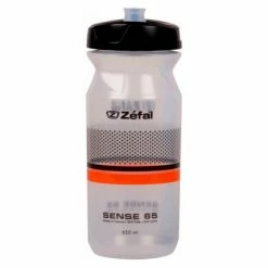 Bidon Zefal Sense M65 Transparent / Orange Noir / Jaune