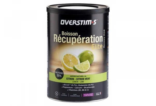 Boisson Récupération Overstims Elite Citron - Citron Vert 420g 1 Boisson Récupération Overstims Elite Citron - Citron Vert 420g
