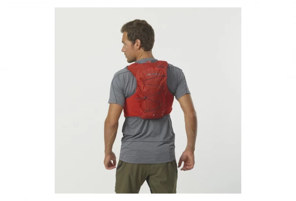 Sac D'hydratation Salomon Active Skin 8 + Flasks Rouge Unisex 2 Sac D'hydratation Salomon Active Skin 8 + Flasks Rouge Unisex – Image 2