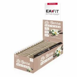 EAFIT Barre Protéinée Présentoir De 24 Barres De 46g - Vanille