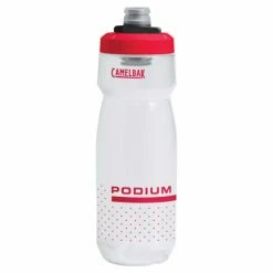 Bidon Camelbak Podium 0.71 L Transparent Rouge Bleu / Gris