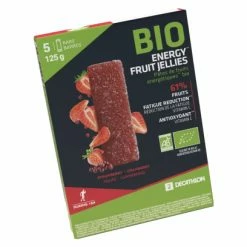 5 Pâtes De Fruits Aptonia Energy Fruit BIO Fraise Cranberries 25g