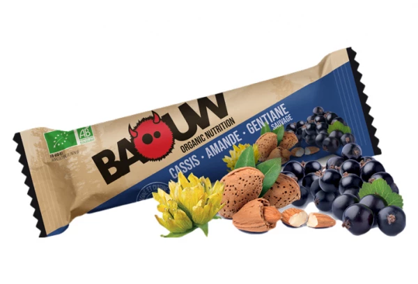 3 Barres énergétiques Bio Baouw Cassis-Amande-Gentiane 25g 1 3 Barres énergétiques Bio Baouw Cassis-Amande-Gentiane 25g