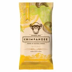 CHIMPANZEE Barre Energétique 100% Naturelle Citron 55g SANS GLUTEN