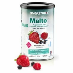 Boisson Énergétique Overstims Malto Antioxydant Fruits Rouges 500g