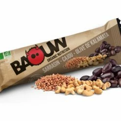 Barre énergétique Bio Baouw Sarrasin-Cajou-Olive De Kalamata 25g