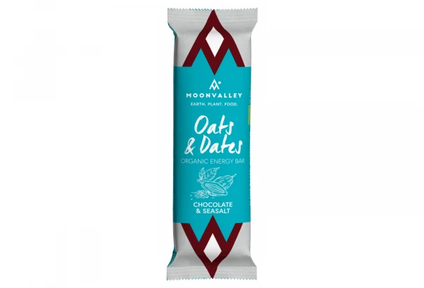 Barre Énergétique Moonvalley Oats & Dates Organic Energy Bar Chocolat Sel De Mer 50 G 1 Barre Énergétique Moonvalley Oats & Dates Organic Energy Bar Chocolat Sel De Mer 50 G