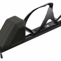 Porte-Bidon Multifonction Lyne Entrée Latérale (Côté Droit) + Sacoche De Rangement Noir