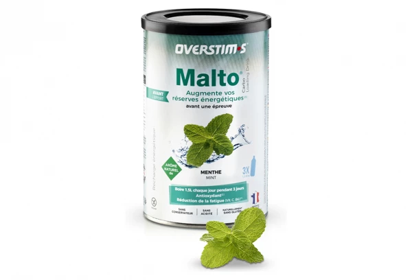 Boisson Énergétique Overstims Malto Antioxydant Menthe 500g 1 Boisson Énergétique Overstims Malto Antioxydant Menthe 500g